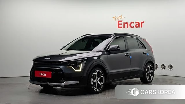 Kia Di Ol Nu Niro 2022 Серый из Кореи