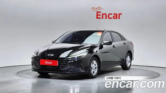 Hyundai Avante (CN7) 2020 Черный из Кореи