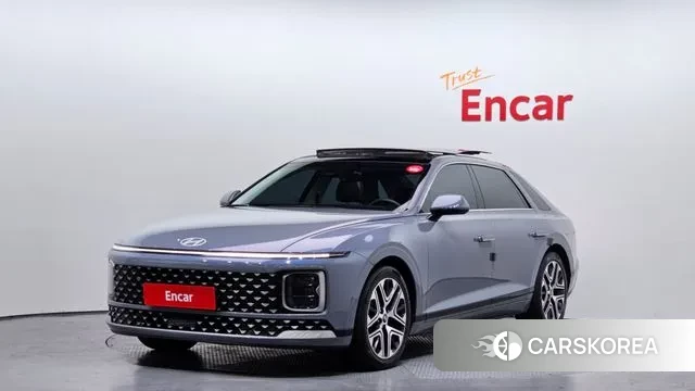 Hyundai Grandeur (GN7) 2023 Светло-серебряный цвет из Кореи