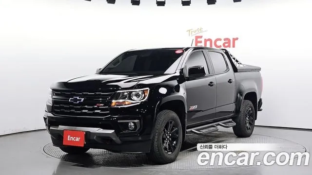 Chevrolet (GM Daewoo) Real New Colorado 2021 Черный из Кореи