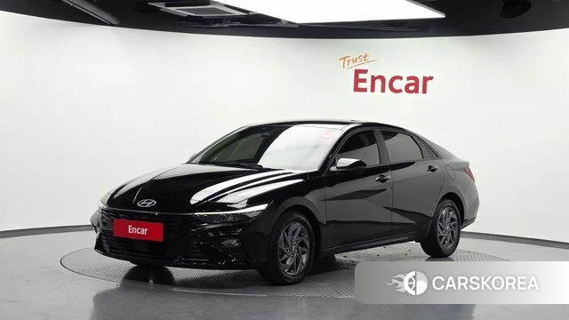 Hyundai The New Avante (CN7) 2023 Черный из Кореи