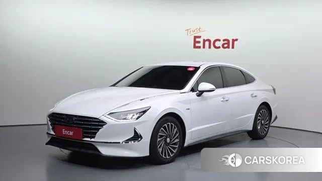 Hyundai Sonata Hybrid (DN8) 2019 Белый из Кореи