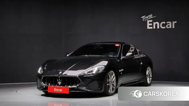 Maserati GranTurismo 2018 Черный из Кореи