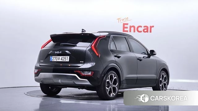 Kia Di Ol Nu Niro 2022 Серый из Кореи