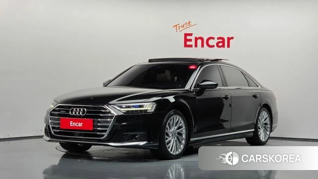 Audi A8 (D5) 2021 Черный из Кореи