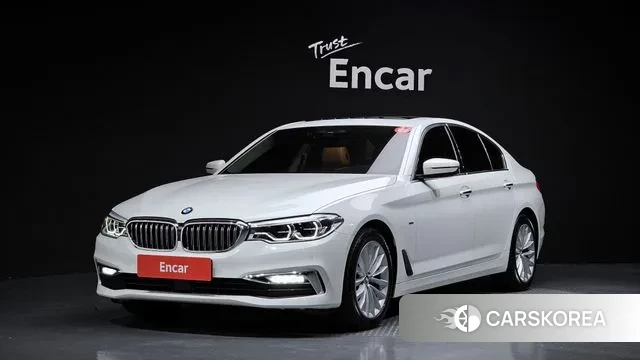BMW 5 Series (G30) 2018 Белый из Кореи