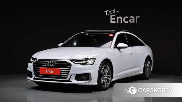 Audi A6 (C8) 2023 Белый из Кореи