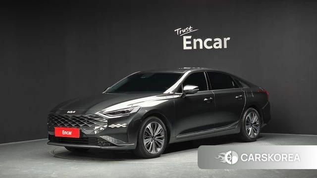 Kia K8 Hybrid 2023 Серый из Кореи