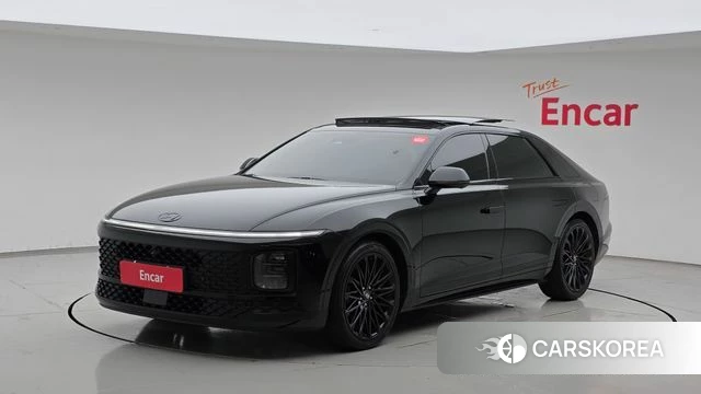Hyundai Grandeur Hybrid (GN7) 2023 Черный из Кореи