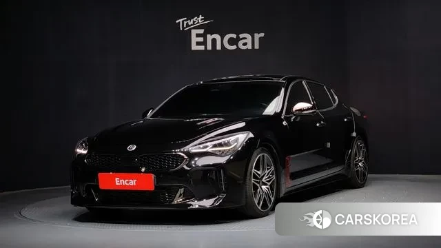 Kia Stinger Meister 2021 Черный из Кореи