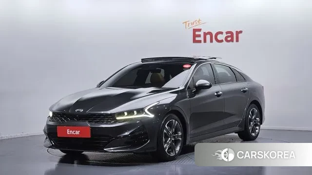 Kia K5 3rd generation 2021 Серый из Кореи