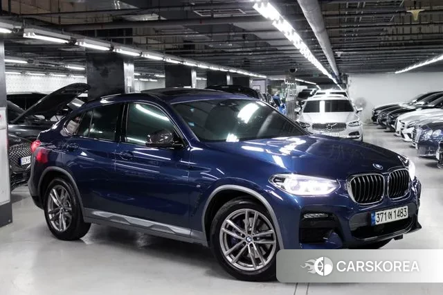 BMW X4 (G02) 2021 Синий из Кореи