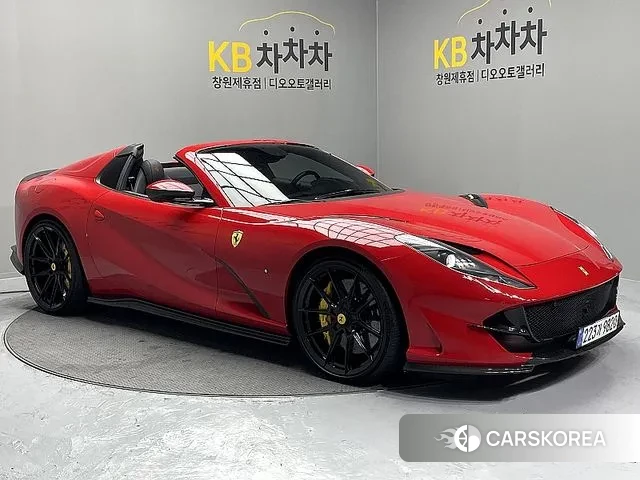 Ferrari 812 GTS 2020 Красный из Кореи