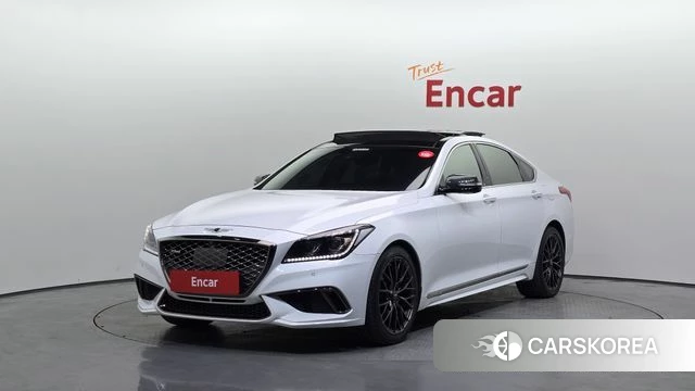 Genesis G80 2018 Белый из Кореи