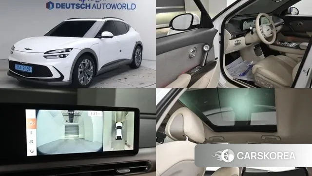 Genesis GV60 2021 Белый из Кореи