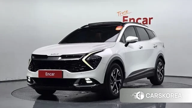 Kia Sportage 5th Generation Hybrid 2021 Белый из Кореи