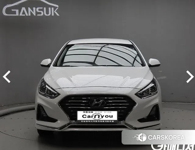 Hyundai Sonata New Rise 2019 Белый из Кореи