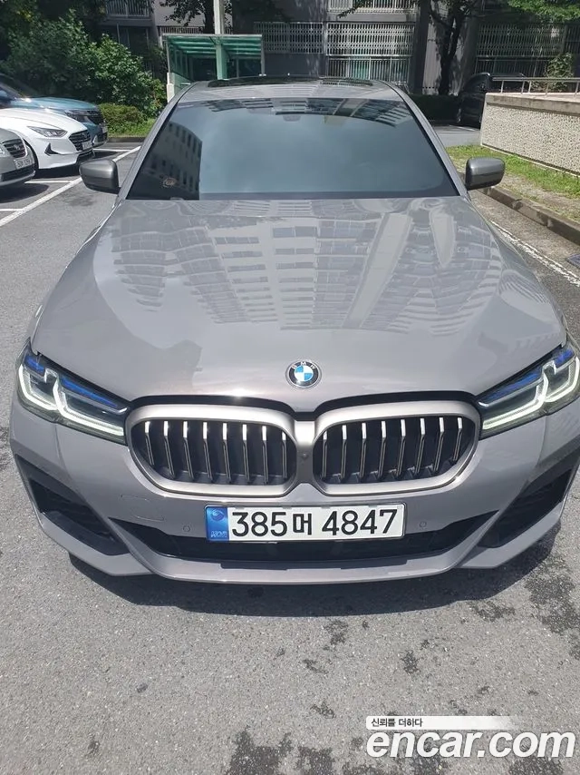 BMW 5 Series (G30) 2020 Светло-серебряный цвет из Кореи