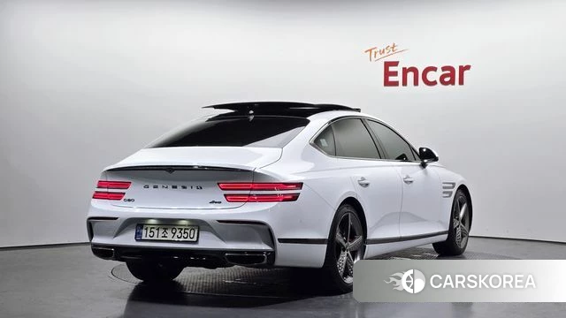 Genesis G80 (RG3) 2023 Белый из Кореи