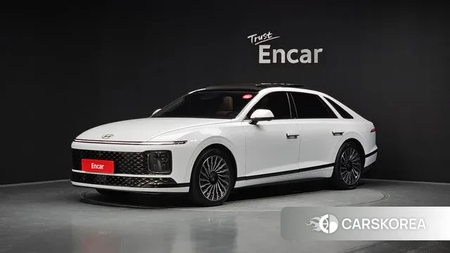 Hyundai Grandeur (GN7) 2023 Белый из Кореи