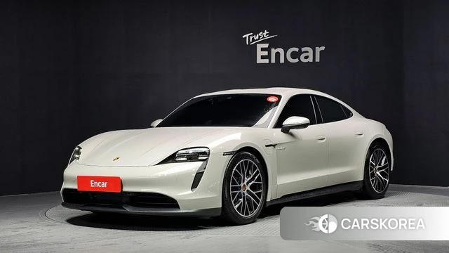 Porsche Taycan 2023 Серебристо-серый из Кореи