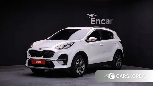 Kia Sportage The Bold 2019 Белый из Кореи