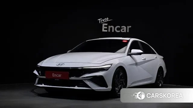Hyundai The New Avante (CN7) 2023 Белый из Кореи