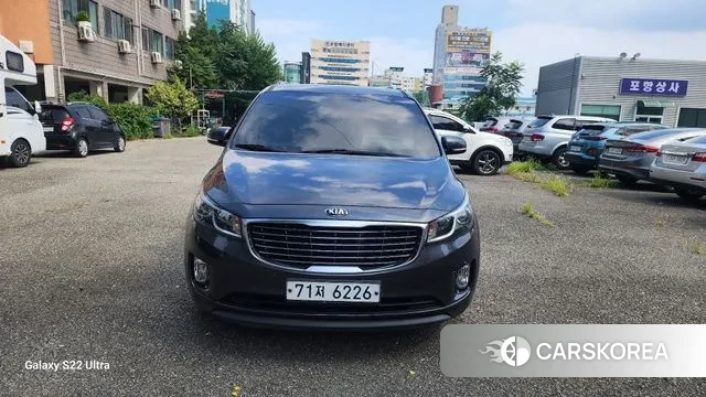 Kia All New Carnival 2018 Серый из Кореи