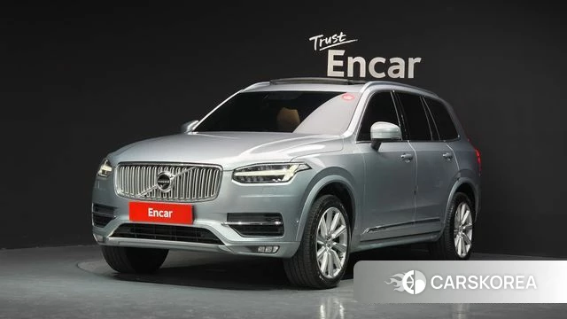 Volvo XC90 second Generation 2018 Серебряный из Кореи