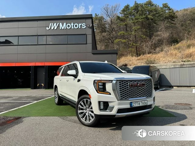GMC Yukon 2021 Белый из Кореи
