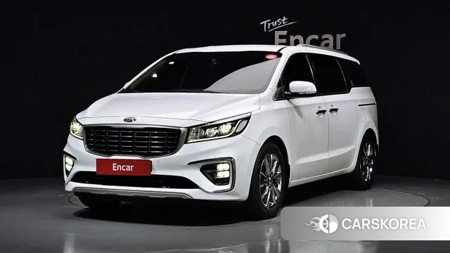 Kia The New Carnival 2019 Белый из Кореи