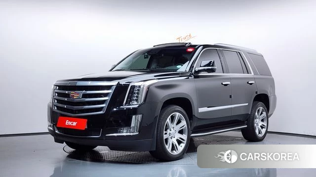 Cadillac Escalade 2018 Черный из Кореи