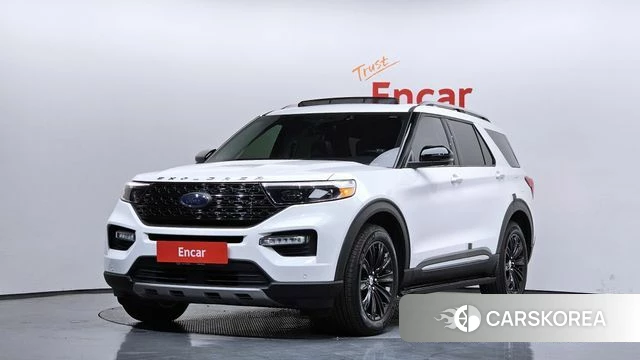 Ford Explorer 6th Generation 2022 Белый из Кореи