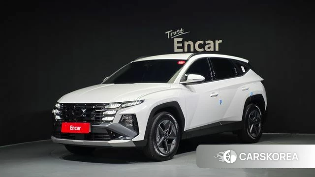 Hyundai The New Tucson Hybrid (NX4) 2024 Белый из Кореи
