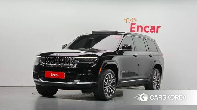 Jeep Grand Cherokee (WL) 2021 Черный из Кореи