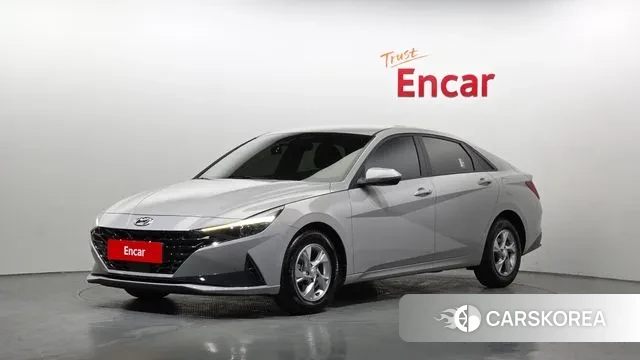 Hyundai Avante (CN7) 2021 Серебристо-серый из Кореи