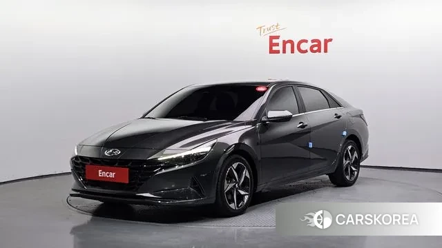 Hyundai Avante (CN7) 2021 Серый из Кореи