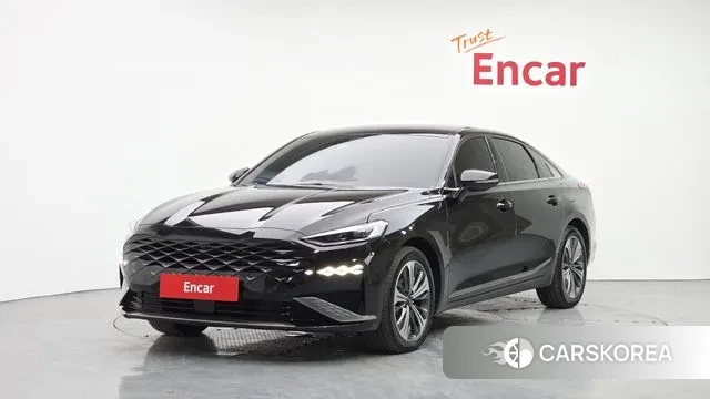 Kia K8 Hybrid 2022 Черный из Кореи