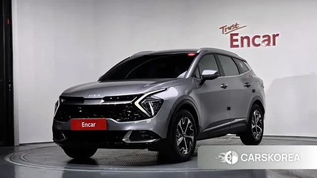 Kia Sportage 5th Generation Hybrid 2023 Серый из Кореи