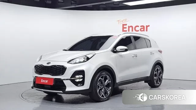 Kia Sportage The Bold 2019 Белый из Кореи