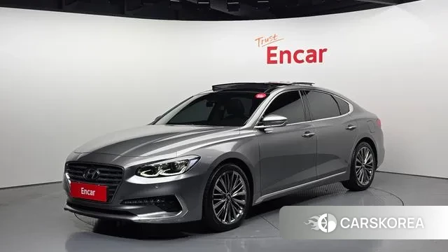 Hyundai Grandeur IG 2018 Серебристо-серый из Кореи