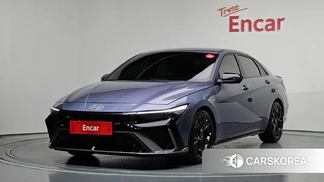 Hyundai The New Avante (CN7) 2024 Цвет галактики из Кореи