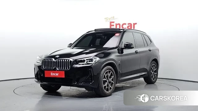 BMW X3 (G01) 2024 Черный из Кореи