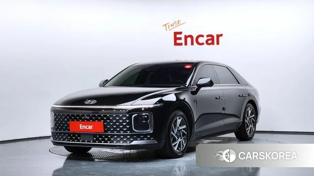 Hyundai Grandeur (GN7) 2023 Черный из Кореи
