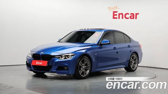 BMW 3 Series (F30) 2018 Синий из Кореи