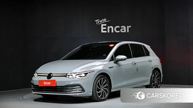 Volkswagen Golf 8th Generation 2023 Серый из Кореи