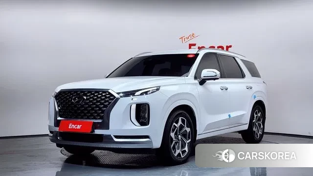 Hyundai Palisade 2021 Белый из Кореи