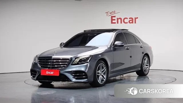 Mercedes-Benz S-Class W222 2020 Серый из Кореи