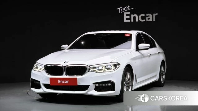BMW 5 Series (G30) 2018 Белый из Кореи