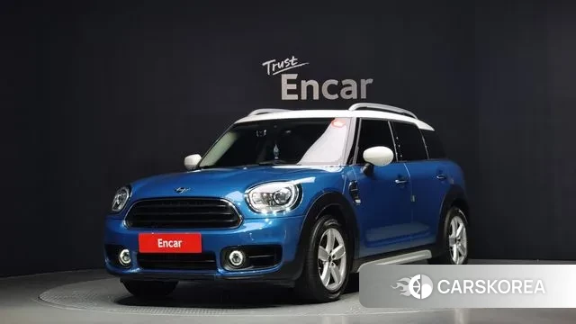 Mini Cooper Countryman 2020 Синий из Кореи
